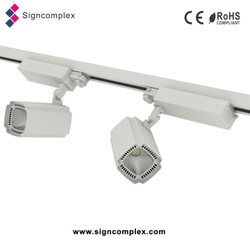 China Citizen COB LED enciende 50W Color que cambia la iluminación de la pista del LED